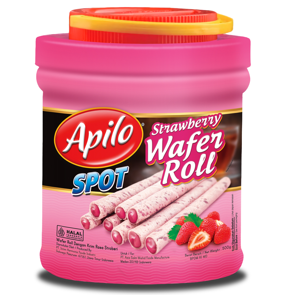 Apilo Spot Wafer Stick Strawberry